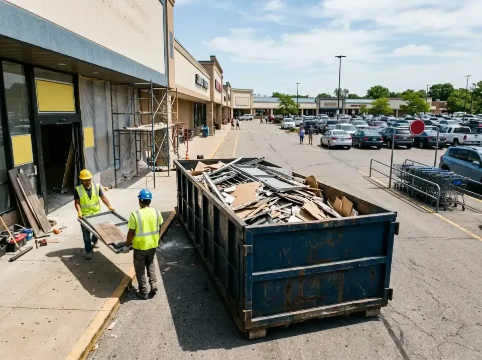 retail-store-renovation-debris-003 — frequently asked questions, Roll-off Dumpster Rentals in Sandy Springs, GA